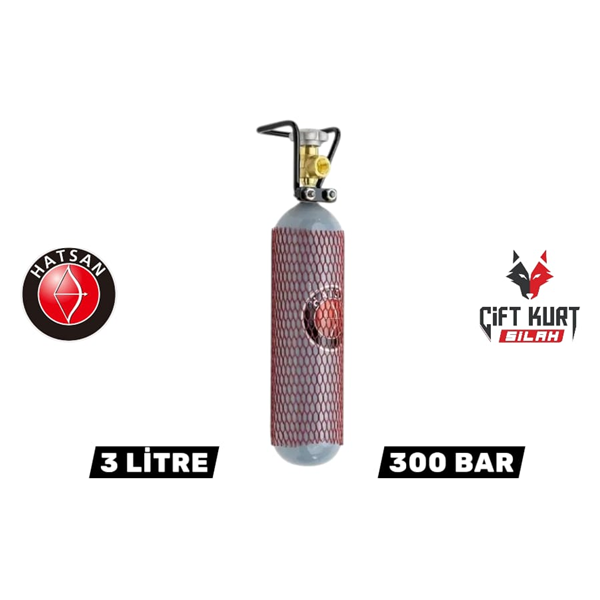 Hatsan SCUBA ÇELİK TÜP 3.00 LT 300 BAR